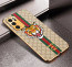 Vaku ® Oppo A16 Lynx Designer Leather Pattern Gold Electroplated Soft TPU Back Cover Case