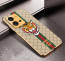 Vaku ® Vivo V25 5G Lynx Designer Leather Pattern Gold Electroplated Soft TPU Back Cover Case