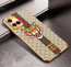 Vaku ® Vivo Y21a Lynx Designer Leather Pattern Gold Electroplated Soft TPU Back Cover Case