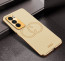 Vaku ® Oppo Reno12 5G Skylar Leather Pattern Gold Electroplated Soft TPU Back Cover