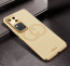 Vaku ® Vivo V30 5G Skylar Leather Pattern Gold Electroplated Soft TPU Back Cover