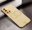 Vaku ® OnePlus 9R Skylar Leather Pattern Gold Electroplated Soft TPU Back Cover