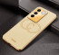 Vaku ® Vivo V27 5G Skylar Leather Pattern Gold Electroplated Soft TPU Back Cover