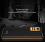 Vaku ® Redmi Note 11 Pro Luxemberg Series Leather Stitched Gold Electroplated Soft TPU Back Cover