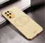Vaku ® Oppo F19 Pro Skylar Leather Pattern Gold Electroplated Soft TPU Back Cover