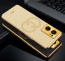 Vaku ® OnePlus Nord CE 2 5G Skylar Leather Pattern Gold Electroplated Soft TPU Back Cover