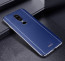 Vaku ® OnePlus 6 Vertical Leather Stitched Gold Electroplated Soft TPU Back Cover