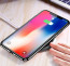 Vaku ® Apple iPhone X / XS LED Touch inbuilt Digital Clock Polarized Glass Glossy Edition Back Cover