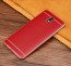 Vaku ® Samsung Galaxy J7 Pro Leather Stitched Gold Electroplated Soft TPU Back Cover