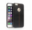 VAKU ® Apple iPhone 6 Plus / 6S Plus Nexza Series Double Stitch Leather Shell with Metallic Logo Display Back Cover