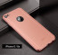 VAKU ® Vertical Leather Stitched Gold Electroplated Soft TPU Back Cover