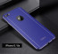 VAKU ® Vertical Leather Stitched Gold Electroplated Soft TPU Back Cover