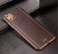 Vaku ® Samsung Galaxy Note 10 lite Vertical Leather Stitched Gold Electroplated Soft TPU Back Cover