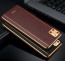 Vaku ® Samsung Galaxy Note 10 lite Vertical Leather Stitched Gold Electroplated Soft TPU Back Cover