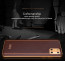 Vaku ® Samsung Galaxy Note 10 lite Vertical Leather Stitched Gold Electroplated Soft TPU Back Cover