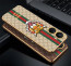 Vaku ® Vivo Y16 Lynx Designer Leather Pattern Gold Electroplated Soft TPU Back Cover Case