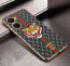 Vaku ® Vivo Y16 Lynx Designer Leather Pattern Gold Electroplated Soft TPU Back Cover Case