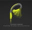 Rock ® Y6 Stereo Adjustable Sports Earphone with OFC Cable + Gold Plated Jack + Microphone Earphone