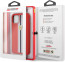 Ferrari ® For Apple iPhone 11 Pro White Stripe Liquid Silicon Velvet-Touch Silk Finish Shock-Proof Back Cover