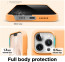 Vaku Luxos ® For Apple iPhone 13 Pro Max Liquid Silicon Velvet-Touch Silk Finish Shock-Proof Back Cover [ Only Back Cover ]