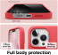 Vaku Luxos ® For Apple iPhone 13 Pro Liquid Silicon Velvet-Touch Silk Finish Shock-Proof Back Cover [ Only Back Cover ]