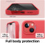 Vaku Luxos ® For Apple iPhone 13 mini Liquid Silicon Velvet-Touch Silk Finish Shock-Proof Back Cover [ Only Back Cover ]