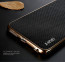 X-Level ® Apple iPhone 6 / 6S Earl Series Luxury Gold Plating Textured Leather Finish Back Cover