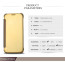 Vaku ® Samsung Galaxy E7 Mate Smart Awakening Mirror Folio Metal Electroplated PC Flip Cover