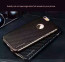 WUW ® Apple iPhone 6 / 6S Carbon Fiber Finish Ultra-Light & Thin Logo Display Grip Back Cover