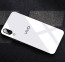 Vaku ® Vivo X21 Club Series Ultra-Shine Luxurious Tempered Finish Silicone Frame Thin Back Cover