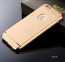 Vaku ® Apple iPhone 6 / 6S Ling Series Ultra-thin Metal Electroplating Splicing PC Back Cover