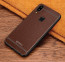 Vaku ® Vivo V9 Leather Stitched Gold Electroplated Soft TPU Back Cover