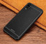 Vaku ® Vivo X21 Leather Stitched Gold Electroplated Soft TPU Back Cover