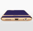 Vorson ® Apple iPhone 6 / 6S Checkerbox Patterned Gold Electroplated Soft TPU Back Cover
