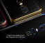 Vaku ® OnePlus 6 CAUSEWAY Series Electroplated Shine Bumper Finish Full-View Display + Ultra-thin Transparent Back Cover