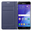 Samsung Galaxy Series Double Stitch Leather Shell with Wallet Flip Cover