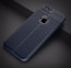Vaku ® Apple iPhone 6 / 6S Auto Focus Leather Stitched Edition Soft Silicone 4 Frames plus ultra-thin case transparent cover