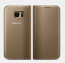 Samsung Galaxy Series Double Stitch Leather Shell with Wallet Flip Cover