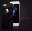WUW ® Apple iPhone 6 / 6S Carbon Fiber Finish Ultra-Light & Thin Logo Display Grip Back Cover