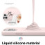 Vaku Luxos ® For Apple iPhone 13 Pro Liquid Silicon Velvet-Touch Silk Finish Shock-Proof Back Cover [ Only Back Cover ]