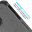 VAKU ® For Apple iPhone 12  Pro Fusion Series Shockproof Hard Matte TPU + PC Back Cover
