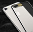 Vaku ® Apple iPhone SE 2020 Metal Camera Ultra-Clear Transparent Case with Anodized Aluminium Finish Back Cover