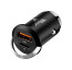 Vaku ® Voltryder USB C 45W Dual Port Fast USB Car Charger With Power Delivery & Quick Charger 3.0 Compatible with all Android Models