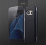 Vaku ® Samsung Galaxy C9 Pro Mate Smart Awakening Mirror Folio Metal Electroplated PC Flip Cover