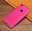 Vaku ® Vivo V7 Plus Leather Stitched Gold Electroplated Soft TPU Back Cover