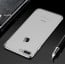 Vaku ® Apple iPhone 8 Plus CAUSEWAY Series Electroplated Shine Bumper Finish Full-View Display + Ultra-thin Transparent Back Cover