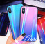 Vaku ® Apple iPhone X / XS ElectroWAVE Automatic Shine Changing Heat-Dissipating Glass Shock-Proof Back Cover
