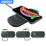 CHOETECH Dual Wireless Charger, 5 Coils Double Qi Fast Wireless Charging Pad Compatible with iPhone X/XS/XS Max/XR/8/8 Plus, Samsung Galaxy S10/S10+/S9/S9 Plus/S8/S8 Plus, Note 9/Note 10 (QC 3.0 Adapter Included)