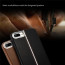 VAKU ® Apple iPhone 7 Plus LARDOR Series 3 Stitch Leather Shell with Metallic Logo Display Back Cover