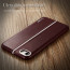 VAKU ® Apple iPhone 7 LEXZA 3rd Series Stitch Leather Shell Back Cover